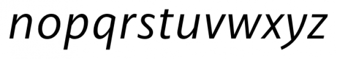 Vyoma Italic Font LOWERCASE