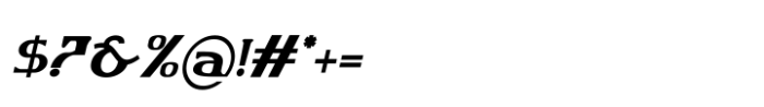 Vyntary Italic Font OTHER CHARS