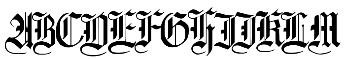 W_Hamann1907 Font UPPERCASE