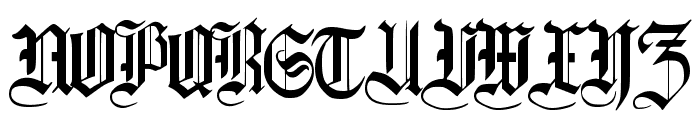 W_Hamann1907 Font UPPERCASE