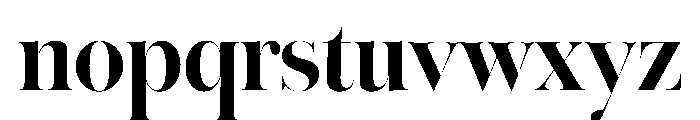 Warbler Banner Bold Font LOWERCASE