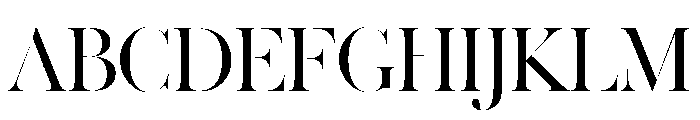 Warbler Banner Regular Font UPPERCASE