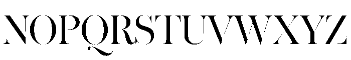 Warbler Banner Regular Font UPPERCASE