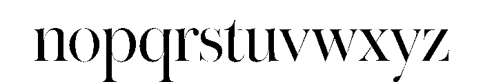Warbler Banner Regular Font LOWERCASE