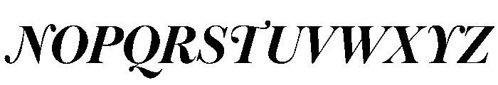 Warbler Deck Bold Italic Font UPPERCASE