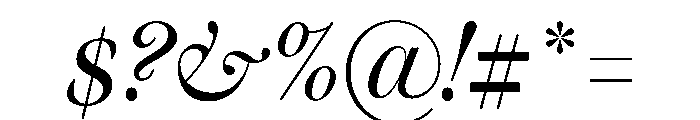 Warbler Deck Italic Font OTHER CHARS