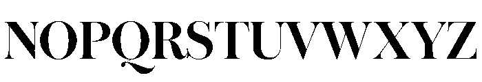 Warbler Display Bold Font UPPERCASE