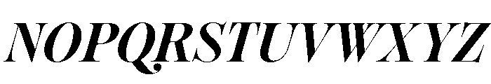 Warbler Extra Bold Italic Font UPPERCASE