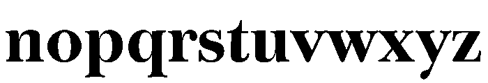 Warbler Text Bold Font LOWERCASE