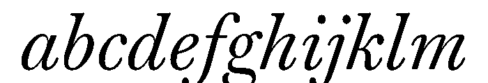 Warbler Text Italic FONT