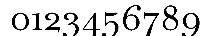 Warbler Text Regular Font OTHER CHARS