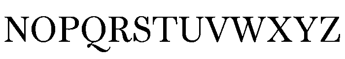 Warbler Text Regular Font UPPERCASE