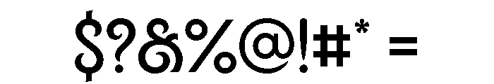 Waverly Cf Semibold Font OTHER CHARS