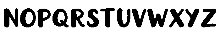 WARARY Regular Font UPPERCASE