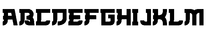WATANABE Regular Font UPPERCASE