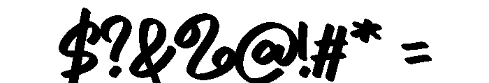Wacali Font OTHER CHARS