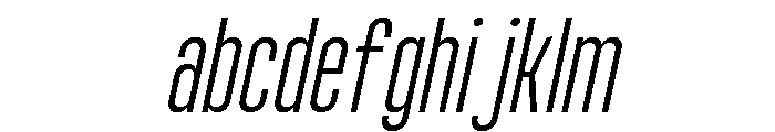 Wackers Italic Sans FONT