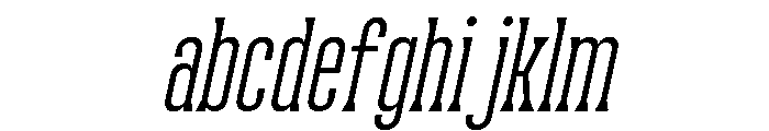 Wackers Italic Serif FONT