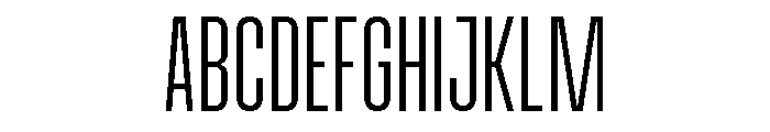 Wackers Sans Font UPPERCASE