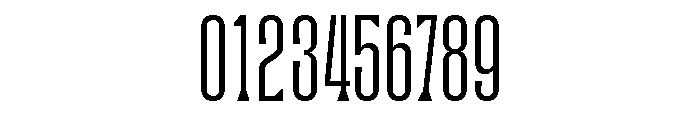Wackers Serif Font OTHER CHARS