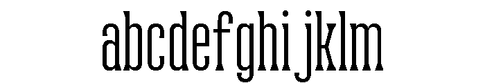 Wackers Serif FONT