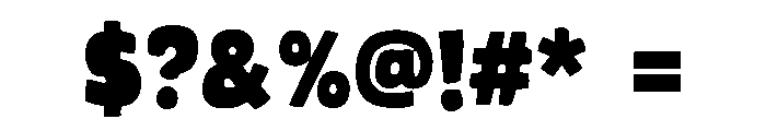 Wacky Pop Font OTHER CHARS