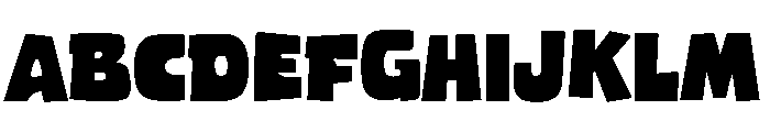Wacky Pop Font UPPERCASE