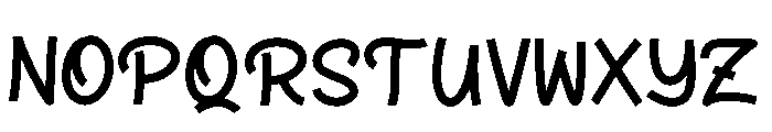 Wacky Urbane Font UPPERCASE