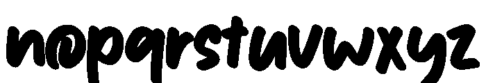 Wadion Font LOWERCASE