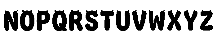 Wael Regular Font UPPERCASE