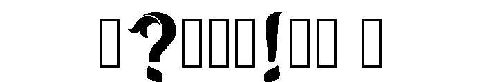 Wafa Regular Font OTHER CHARS