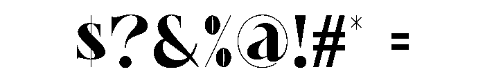 Wafelin Font OTHER CHARS