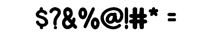 Waffle Bloom Regular Font OTHER CHARS