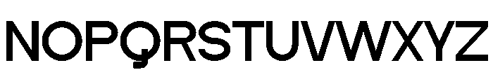 Wahoya Font UPPERCASE