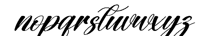Waithers Font LOWERCASE