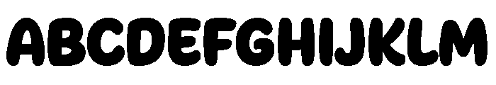 Wake Up Time Font UPPERCASE