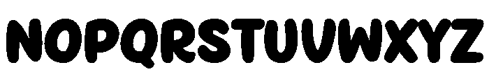 Wake Up Time Font UPPERCASE