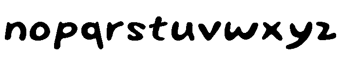 Wakupo Font LOWERCASE