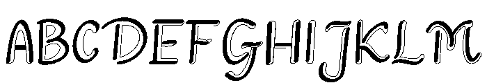 Walden Font UPPERCASE