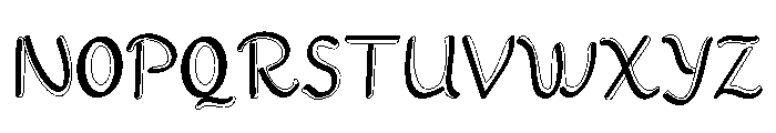 Walden Font UPPERCASE