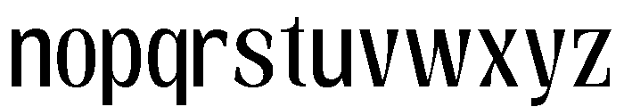 Waldien Regular Font LOWERCASE