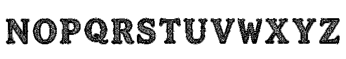 Waldo Regular Font UPPERCASE