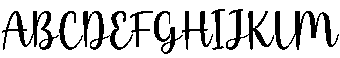 Walk Alone Font UPPERCASE