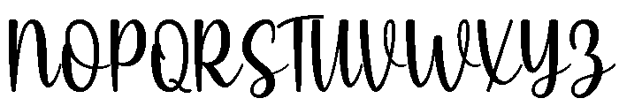 Walk Alone Font UPPERCASE