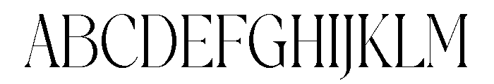 Walkist Font UPPERCASE