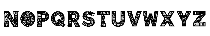 Wallis Regular Font LOWERCASE