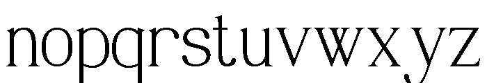 Wallmore Regular Font LOWERCASE