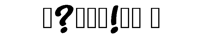 Wallpaint Regular Font OTHER CHARS