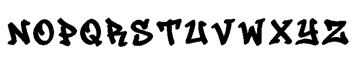 Wallpaint Regular Font LOWERCASE