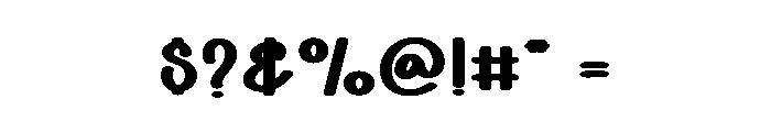 Walnut Banana Font OTHER CHARS